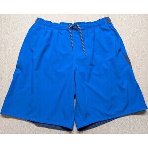 NIKE Mens Swim Shorts Blue XXL Trunks Dri Fit Bathing Suit Board Mesh Lined